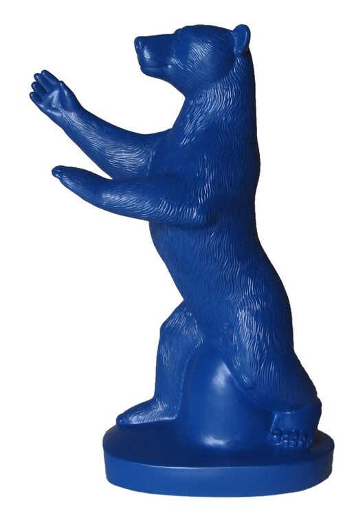 Berliner Bär (blau)
