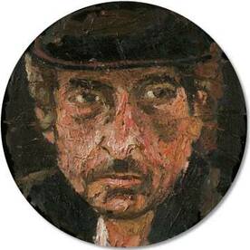 Bob Dylan: Porträt auf Vinyl-Schallplatte