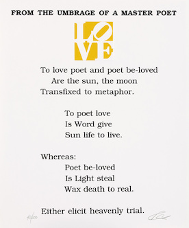 Love poem (gelb) aus "The book of love"