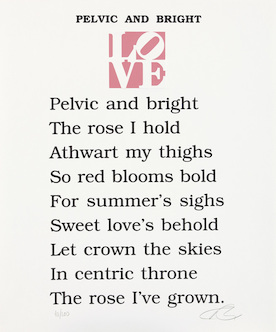 Love poem (rosa) aus "The book of love"