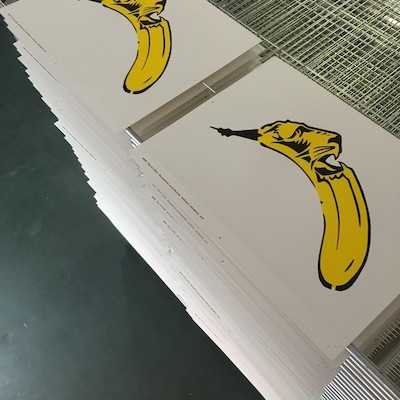 Lions-Banane von Thomas Baumgärtel