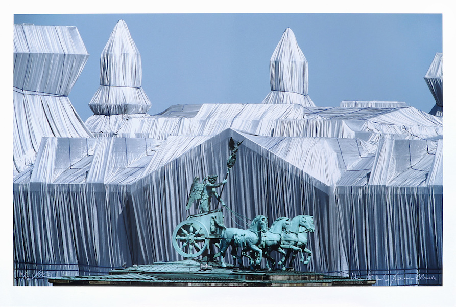 Christo, Jeanne-Claude, Volz<br />Wrapped Reichstag TE 540